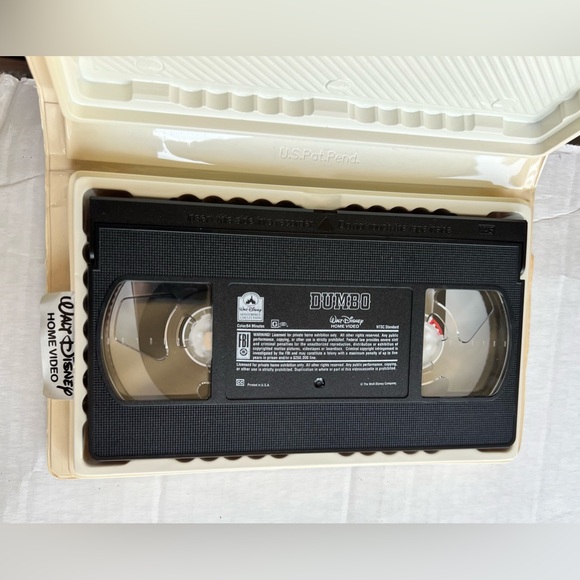VCR tape movie DUMBO DISNEY vintage - Picture 5 of 5